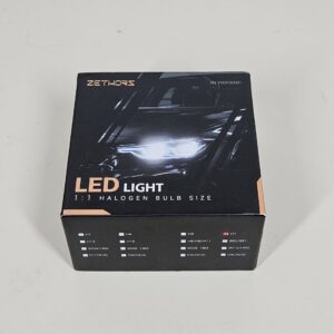 Zethors Pack of 2 (H7) Vehicle Light Bulb, 12V Headlight Conversion Kits Car Conversion Kit Halogen Replacement Bulb, Mini Size, HID Conversion Kits,