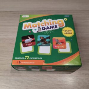 Animal Matching Game Flash Cards Erasable – 2” x 2”