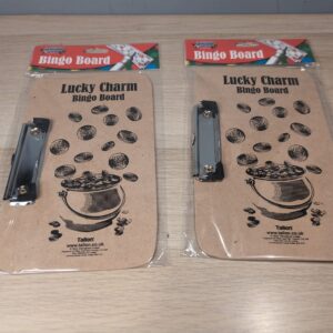 2 x Lucky Charm Bingo Board