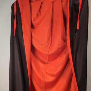 Vampire Cape Adults Cosplay Cloak – Black Red