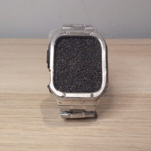 Apple Watch Series 10/11 Stainless Steel Watch Band & Case 42mm Rugged Strap