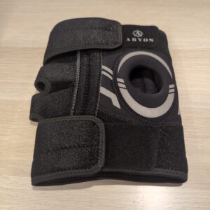 Knee Brace Support Open Patella Dual Side Stabilizer – Black L