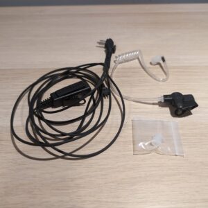 Headset Earpiece Compatible with Midland Radio – Black