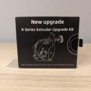 K1/K1C Extruder Upgrade High Speed Dual Gear Feeding Mechanism Kit – Black