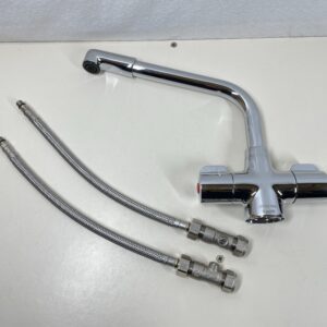 (missing EasyFit) Bristan MH SNK EF C Manhattan Kitchen Sink Mixer Tap with Swivel Spout, Chrome