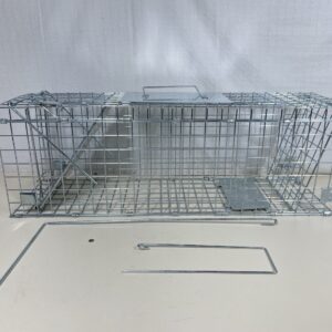 PestExpel® Live Catch, Rabbits, Squirrels, Mink, Feral Cat, Vermin,Animal Folding Cage Trap (Medium)