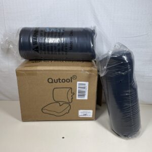 QUTOOL Lumbar Support Pillow for Office Chair Car Memory Foam Back Cushion for Back Large Back Pillow for Computer, Gaming Chair, Recliner Double Adjustable Straps