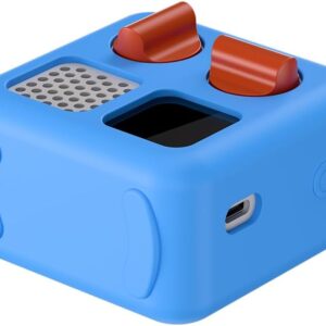 Silicone Adventure Jacket Cover for Yoto Mini Kids Audio Player – Blue
