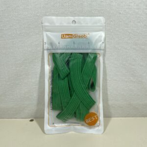 UamGlsob 2 Pairs Extra Wide Fat Laces for Sneakers – Green 90cm