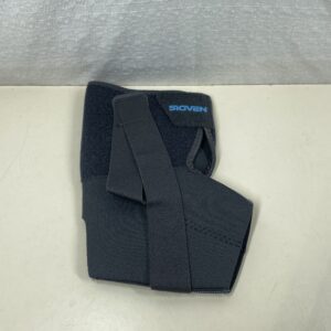 Sioven Ankle Support Brace for Sprained Ankle & Ligament Damage, Sports Protect, Plantar Fasciitis, Achilles tendonitis, Injury Recovery, Adjustable Ankle Brace Wrap Strap for Men and Women (L)