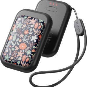 OCOOPA Magnetic Rechargeable Hand Warmers 2 Pack, Card-style Electric Hand Warmer, Pocket Battery Operated Heater, UL Certified, 3 Heat Settings, Tech Gifts for Men,Purse Must Haves, UT4 Young