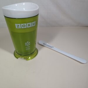 Zoku ZK113-GN Slush and Shake Maker, Green Slushy, Plastic,