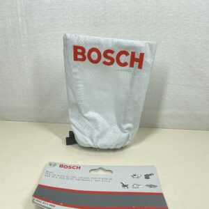 Bosch 2605411009 Dust Bag for Random Orbit, Belt, Orbital Sanders, Handheld Circular Saws, Grey