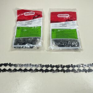 Oregon 3-Pack Pole Saw Chains for 10-Inch (25 cm) Bar - 40 Drive Links low-kickback chain fits Black & Decker, Ryobi and More (91P040X3)