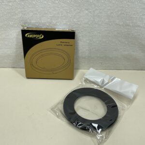 Camera Filter Step Down Ring 77mm to 49mm UV ND CPL Filters – Black 1