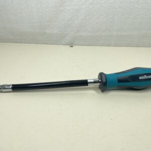 wolfcraft Hand Screwdriver with Flexible Shaft - 1236000 For working in hard-to-reach places