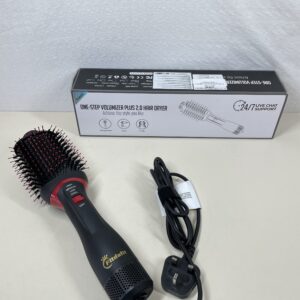 Fitdafit Hair Dryer Brush, 1200W Hot Air Brush for Fast Drying, One-Step Hair Dryer Styler and Volumizer for Salon Results, 4 in 1 Ionic Blow Dryer Brush, Fight Frizz and Add Volume