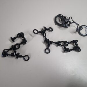 Balloon Weights Black 16 Pack Party Wedding Helium Balloons Magnets Used
