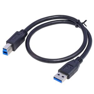 USB 3.0 Printer Cable For printer,1.8m USB 3.0 to USB B Cable,Type A to Type B 4.8Gbps High-Speed Printer Cord,Universal Durable & Secure A to B Connection Compatible with Printers,USB A/B devices