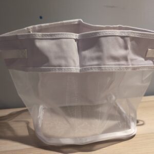 Bath Toy Storage Net Corner Mesh Organiser White Bathroom Shower Caddy