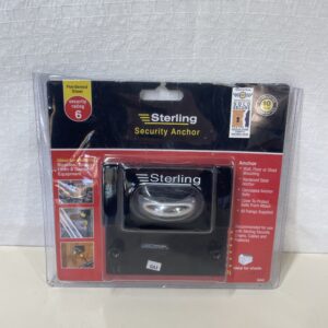 Burg Wachter Wall & Floor Ground Anchor, Police Approved , Black, GA3