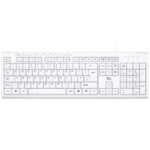 USB Wired Keyboard Full Size Office Compatible with Mac PC – UK Layout