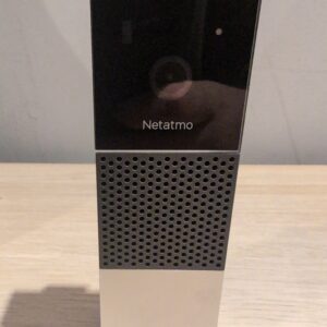 Netatmo Smart Video Doorbell, 2-way audio, Person Detection, No Subscription Fees, HD 1080p, Night Vision, Easy Wired Installation, NDB-UK , Black