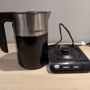 Bosch Styline TWK8633GB Variable Temperature Cordless Kettle, 1.5 Litres, 3000W - Black