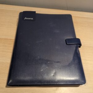 Filofax A4 Metropol Organiser Navy