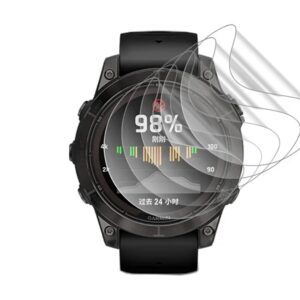 Hydrogel Screen Protector 5-Pack Self-Healing Anti-Scratch Ultra-Thin HD – Garmin Fenix 5