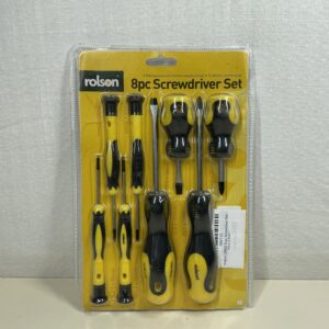 Rolson 28852 8 pc Screwdriver Set