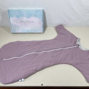 ZIGJOY Shark-Fin Transition Swaddle Baby Sleeping Bag 2.5 Tog Long Sleeves – Purple 6-12 Months