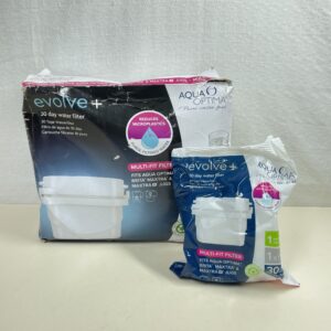 Aqua Optima EPS612 Evolve+ 30 Day Water Filter Cartridge, White, 5 Pack