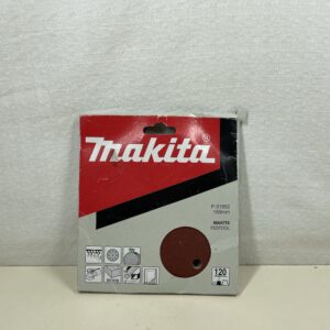 Makita P-31952 150 mm 120 Grit Abrasive Sanding Discs - 10 Pack, Red