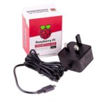 Raspberry Pi 4 USB-C Power Supply UK Plug – Black
