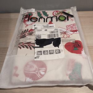 Christmas Tablecloth 137x275cm Wipe Clean PVC Waterproof Xmas Table Cover