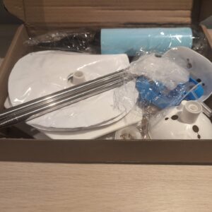 Balloon Column Stand Kit 2m Adjustable Metal Arch Silver Party Decorations