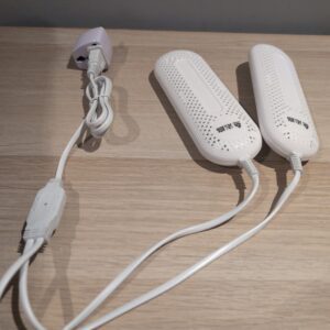 Portable Shoe Boot Dryer Deodorizer 3 Timer Modes Fire-Resistant Gloves Socks