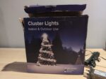 Christmas Lights 10m 500 LED Cluster Remote 8 Modes Warm White Indoor Outdoor