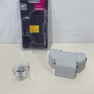 Byron 7770 wired DIN rail transformer â€“ White â€“ 8 V / 1amp