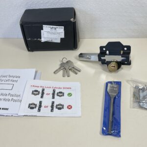 HeavenBird Long Throw Mortise Lock, Double Locking for Wooden Doors – 70mm