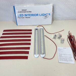 LED Interior Light Bar 12V Van Car Truck Strip Light 120 LEDs White 4 Pack