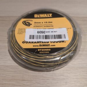 Dewalt Strimmer Line 2mm x 15.2m Trimmer Wire Cord DT20650-QZ