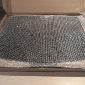 Floating Entertainment Center Shelf Black Wall Mount 8kg Capacity 1 Tier WALI