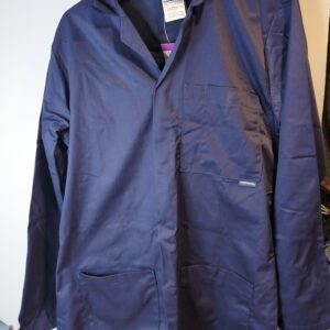 Portwest Standard Lab Coat Navy Blue Size S Medical Work Coat C852NARS