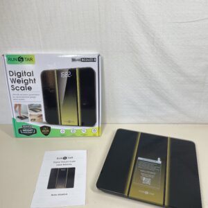 Digital Bathroom Scales Body Weight Scale Electronic LCD Display RunStar