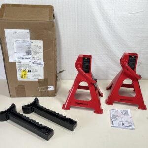 Steel Jack Stands 3 Ton 2.7 Metric Ton Capacity Car Vehicle Support Stands
