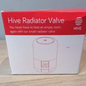 Hive Smart Heating Thermostatic Radiator Valve TRV White Bluetooth WiFi