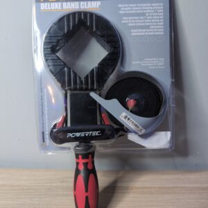 POWERTEC 71101 Deluxe Quick Release Strap Clamp Woodworking Tool - New