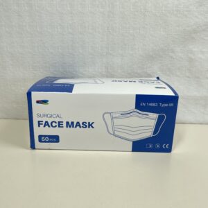Topgene Disposable Surgical Face Mask Non-sterile  3-ply Type II R Face Mask - 50pcs - UK STOCK